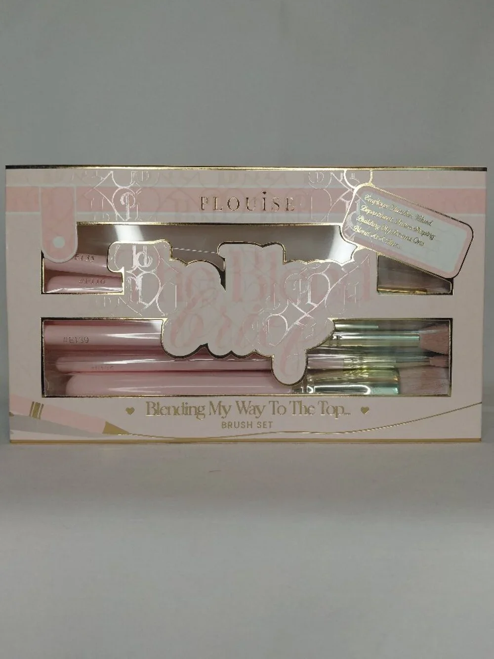 P.Louise - The Blend Brief Eye and Face Brush Set